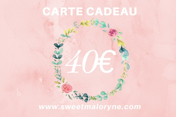 Carte Cadeau 40€