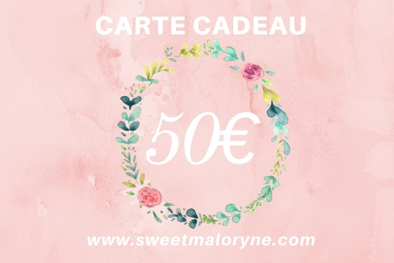 Carte Cadeau 50€