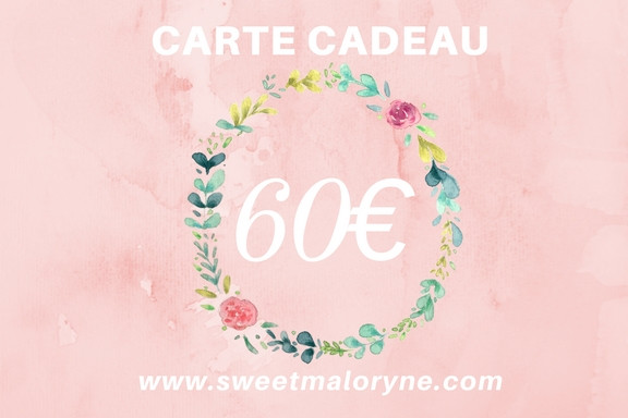 Carte Cadeau 60€