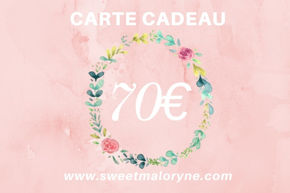 Carte Cadeau 70€