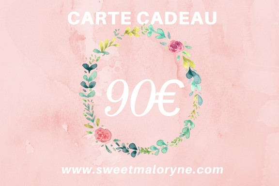 Carte Cadeau 90€