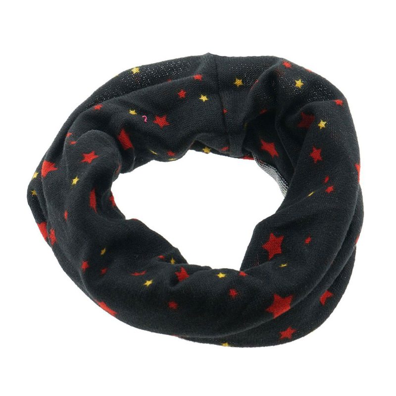 Echarpe Enfant Snood Noir 38x25cm