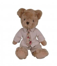 Peluche Ours Basile H.33cm