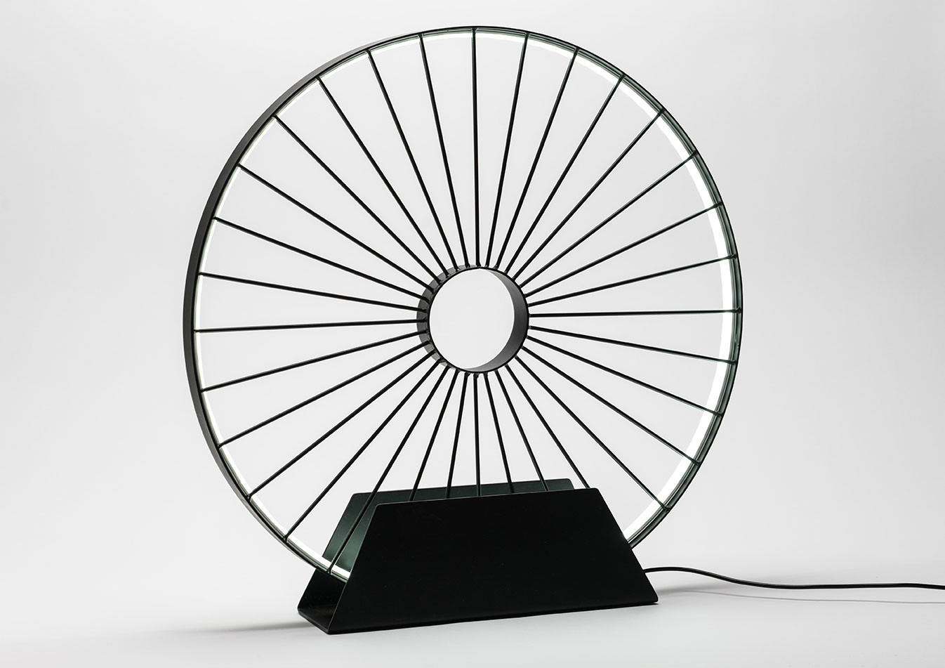 Lampe à Poser LED Roue de Vélo 50,5x50x9cm – Sweet Maloryne