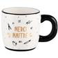 Tasse "Merci Maître" en Céramique 13x9x10cm