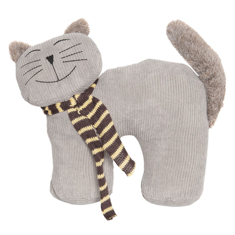 Bloc Porte Chat 26*9*23 cm Gris