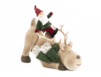 Père-Noël sur Elan H.11cm