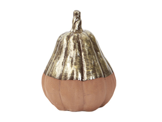 Courge Antique Bronze en Céramique H.18cm