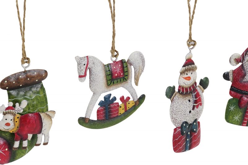 Suspension Personnages de Noël en Métal 8 Modèles au Choix – Image 2