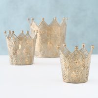 Couronne Barol en Métal Doré Affiné H.16cm – Image 6