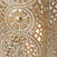 Couronne Barol en Métal Doré Affiné H.16cm – Image 5