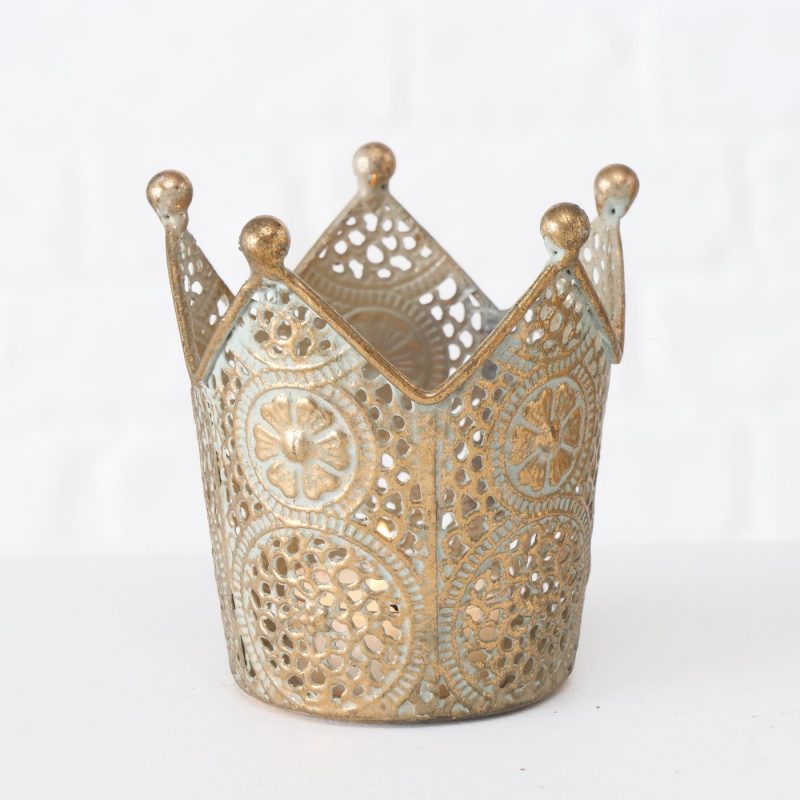 Couronne Barol en Métal Doré Affiné H.9cm