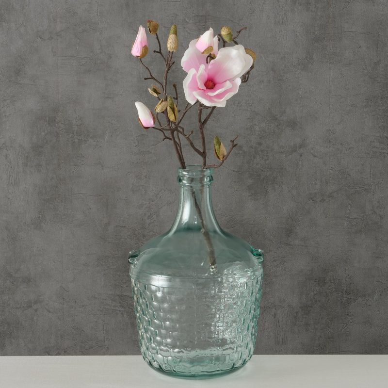 Vase Amita Style Dame Jeanne en Verre Recyclé Clair H.30cm – Image 6