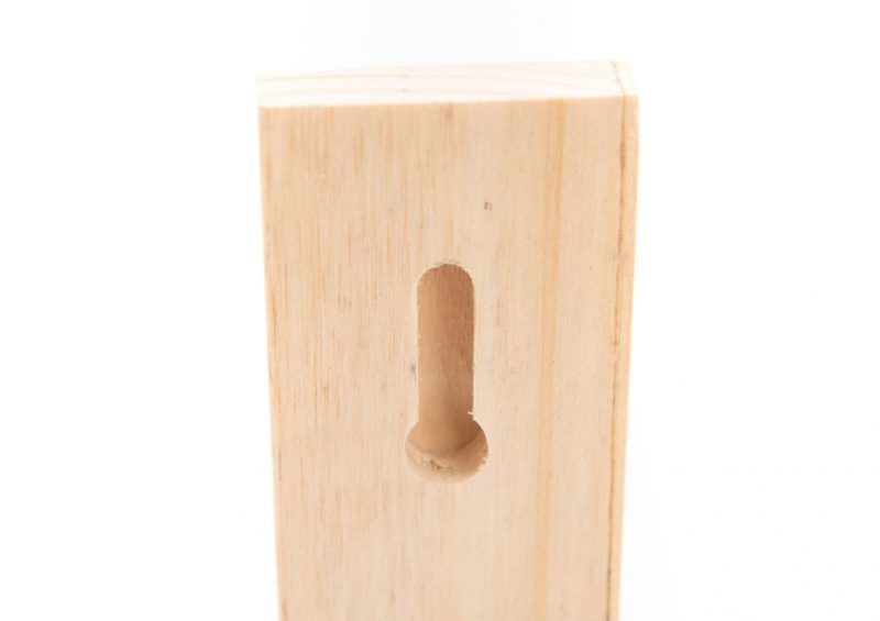 Soliflore Mural en Bois 20x4x3cm – Image 3