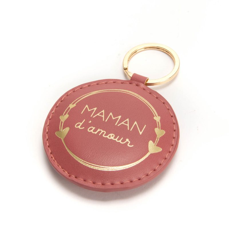 Porte Clés "Maman Love" 10x7cm