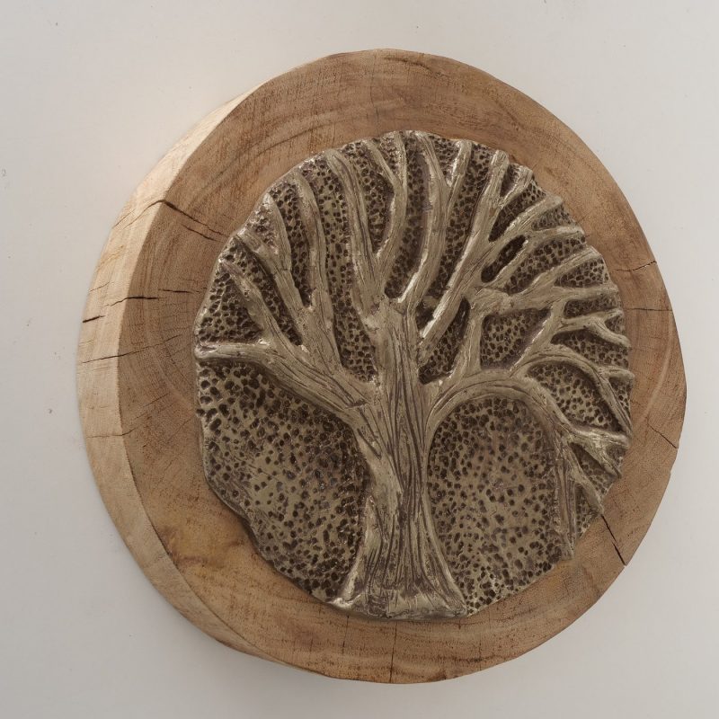 Décoration à Poser  Arbre de Vie "Forstrup" en Manguier et Résine 2 Modèles au Choix H.28cm – Image 5
