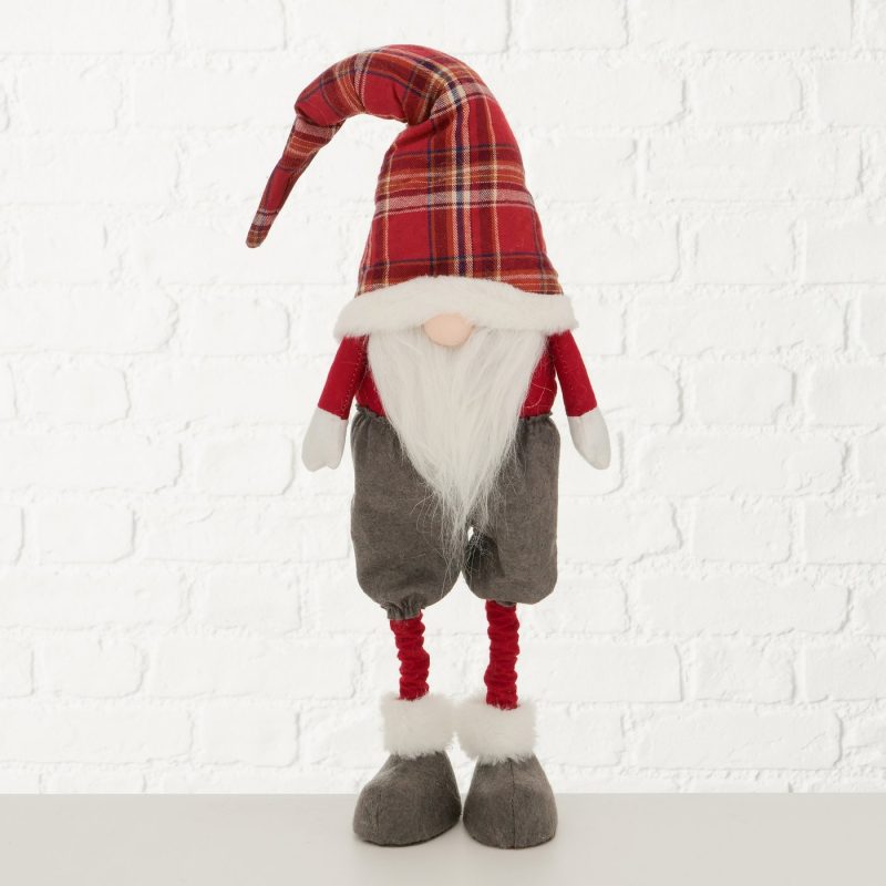 Lutin Branko Gris, Rouge et Blanc 2 Modèles au Choix H.73cm – Image 8