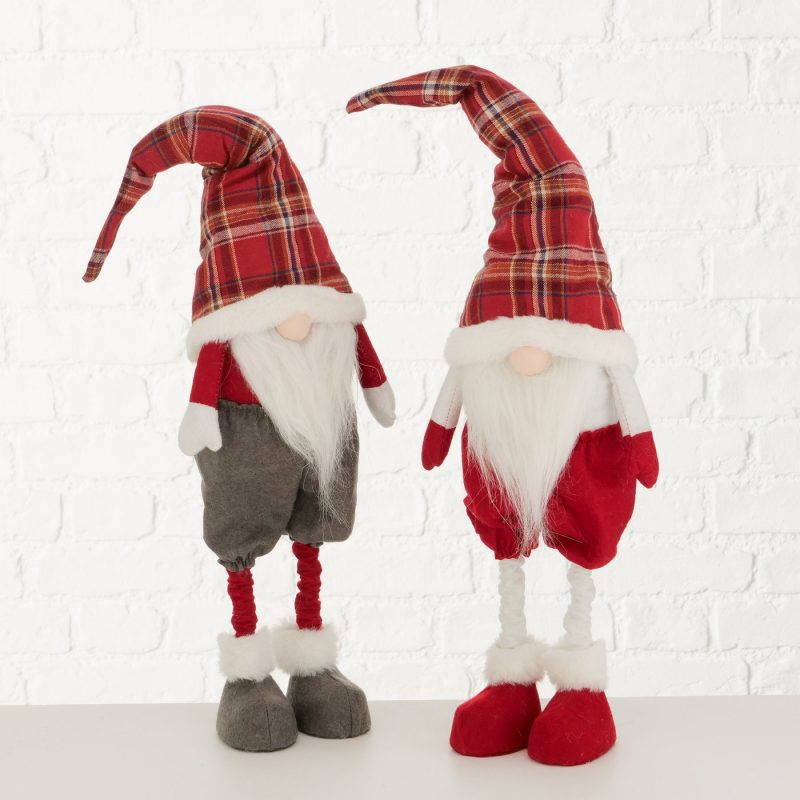 Lutin Branko Gris, Rouge et Blanc 2 Modèles au Choix H.73cm – Image 7