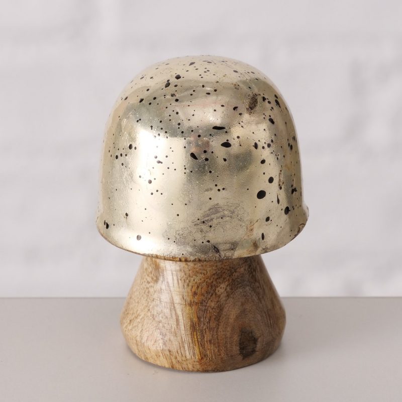 Champignon "Mosha" en Bois de Manguier H.5cm – Image 3