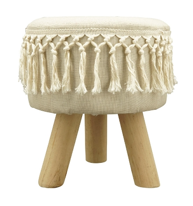 Tabouret "Natur" en Bois 28x28x32cm