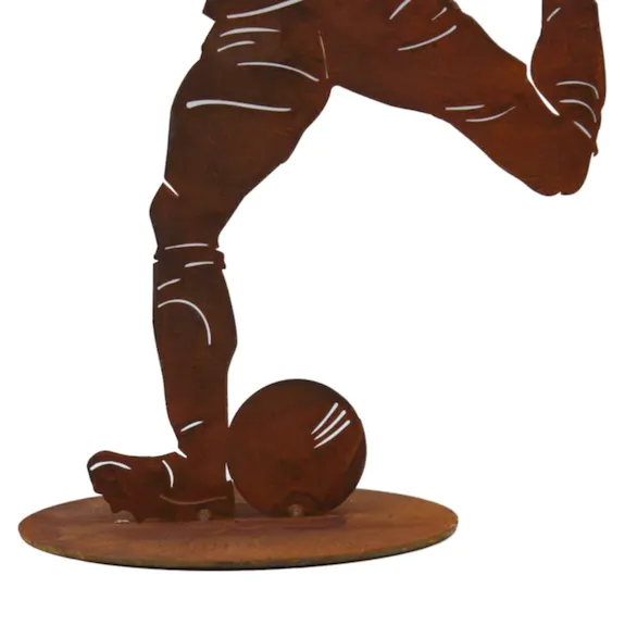 Figurine joueur de foot en résine 6 cm - Vegaooparty
