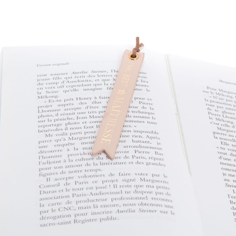 Marque Pages "Maîtresse" 12x2cm – Image 2