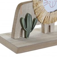 Cadre Multiphoto "Lion" en Bois et Verre 30x6x17cm – Image 3