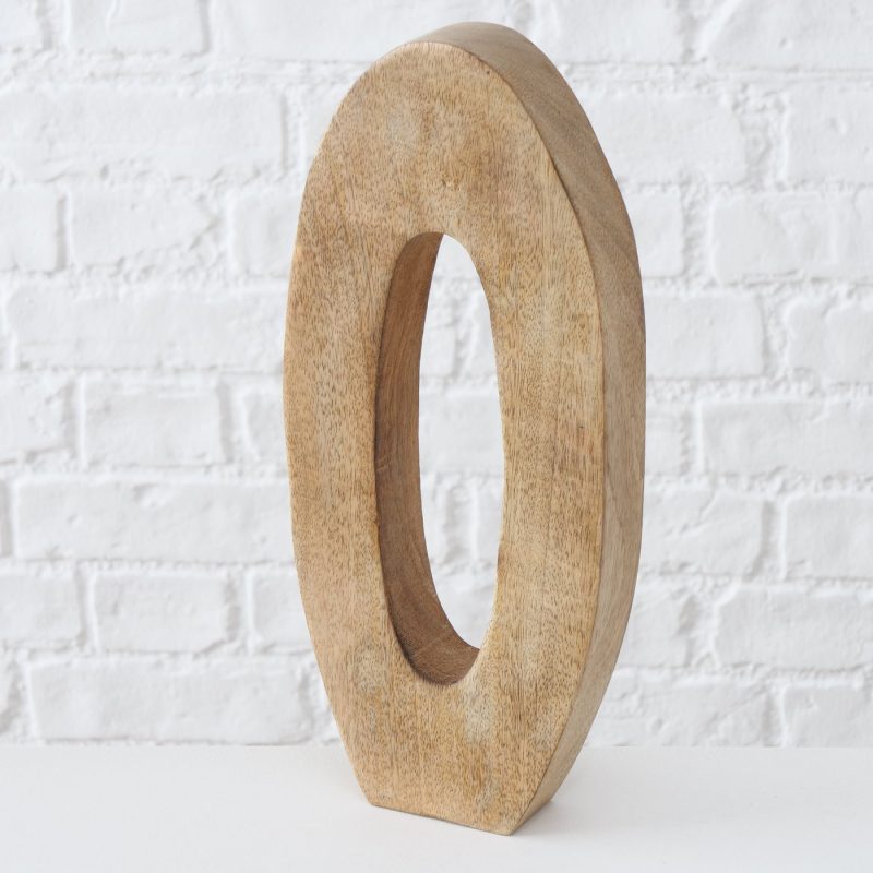 Lettrage "HOME" 4 Lettres à Poser en Bois de Manguier Foncé 14x31cm – Image 8