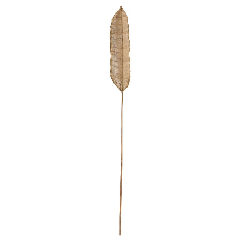 Feuille de Bananier Décorative, Bambou et Feuille de Palmier 20x8x200cm