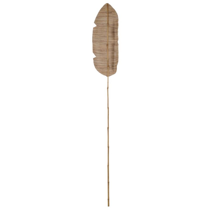 Feuille Décorative en Fibres Naturelles et Jacinthe d'Eau 25x200cm
