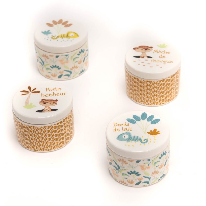 Coffret de Naissance "Gaston" en Dolomite 4,5x16,5x16,5cm – Image 2