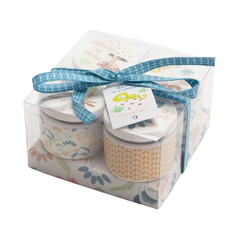 Coffret de Naissance "Gaston" en Dolomite 4,5x16,5x16,5cm