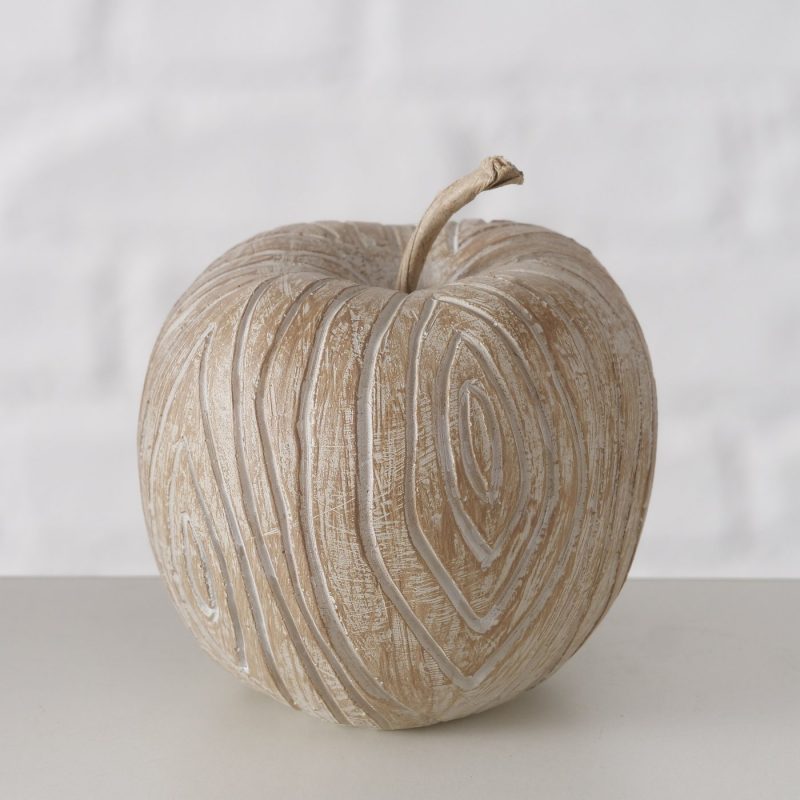 Pomme "Karimo" en Résine Beige H.5,5cm – Image 3