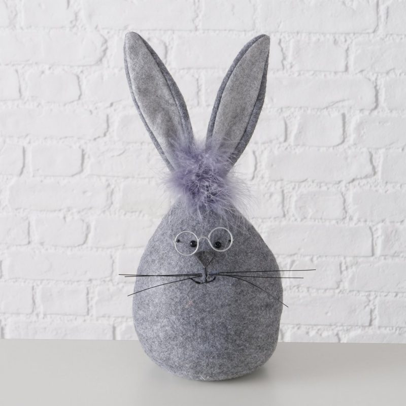 Bloc Porte "Gabsy" Lapin en Polyester 2 Couleurs au Choix 13xH.34cm – Image 6