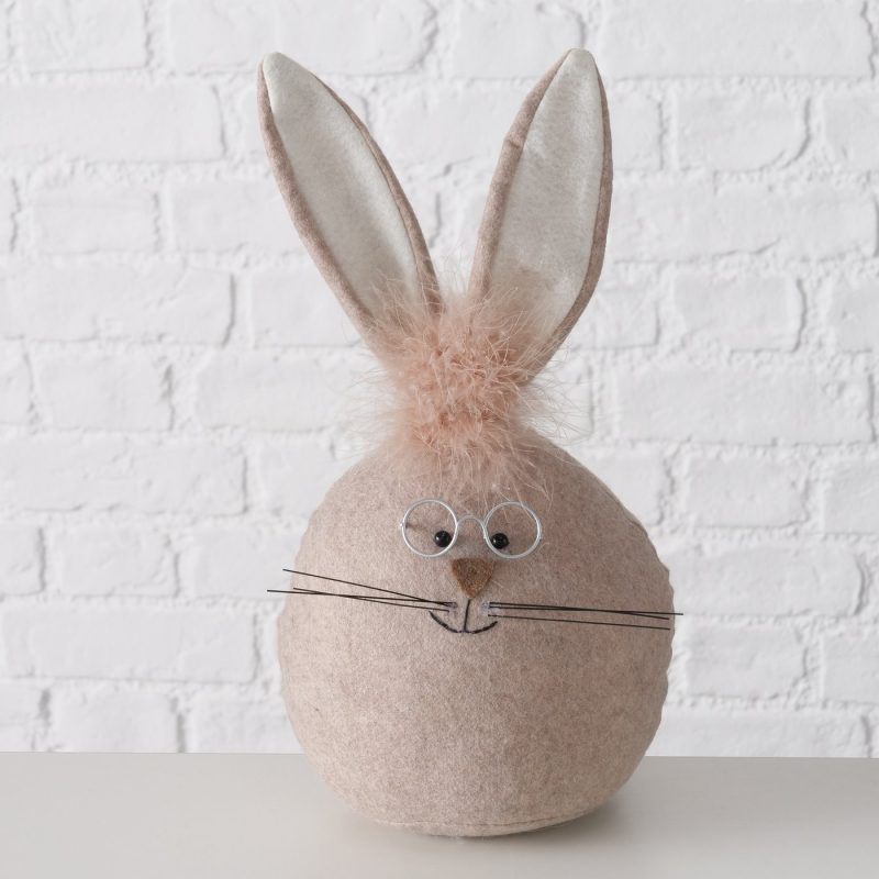 Bloc Porte "Gabsy" Lapin en Polyester 2 Couleurs au Choix 13xH.34cm – Image 5