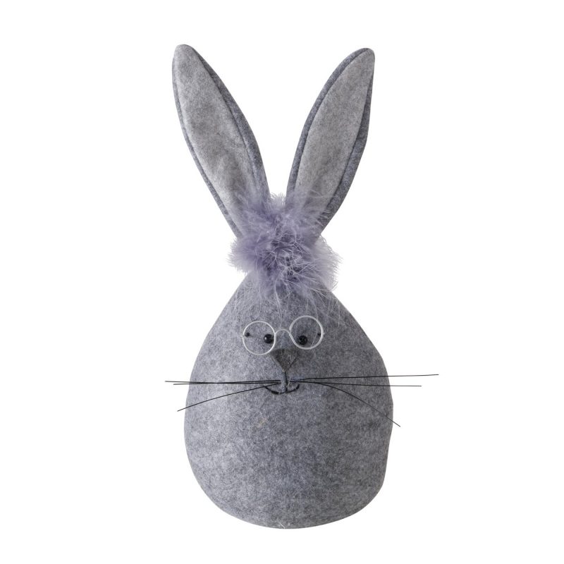 Bloc Porte "Gabsy" Lapin en Polyester 2 Couleurs au Choix 13xH.34cm – Image 4