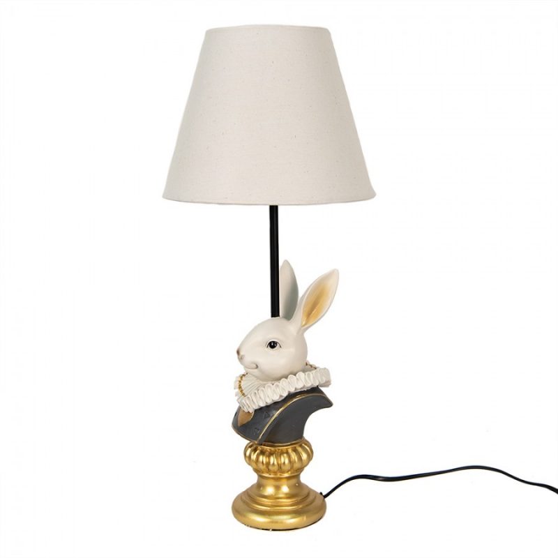 Lampe à Poser Lapin "Alice" E27/max 1x60W ø23x53cm – Image 3