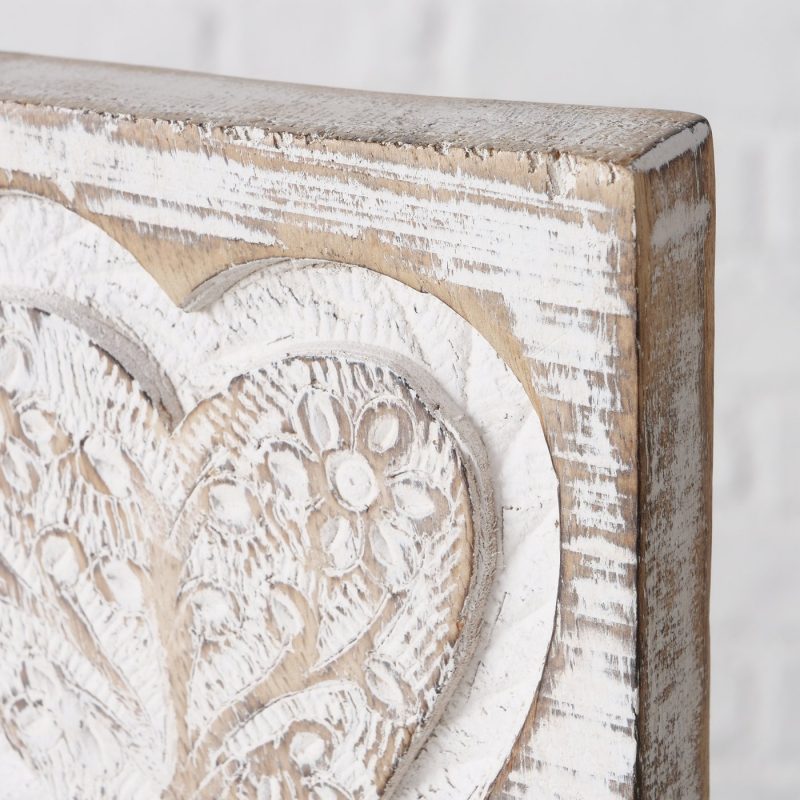 Objet Décoratif "Rihanna" à Poser en Bois de Manguier et Métal, 2 Modèles au Choix H.20cm – Image 2