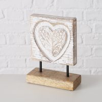 Objet Décoratif "Rihanna" à Poser en Bois de Manguier et Métal, 2 Modèles au Choix H.20cm – Image 5