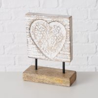 Objet Décoratif "Rihanna" à Poser en Bois de Manguier et Métal, 2 Modèles au Choix H.20cm – Image 6