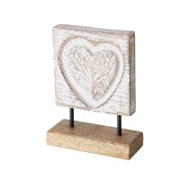 Objet Décoratif "Rihanna" à Poser en Bois de Manguier et Métal, 2 Modèles au Choix H.20cm – Image 7