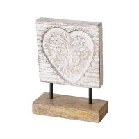 Objet Décoratif "Rihanna" à Poser en Bois de Manguier et Métal, 2 Modèles au Choix H.20cm – Image 8