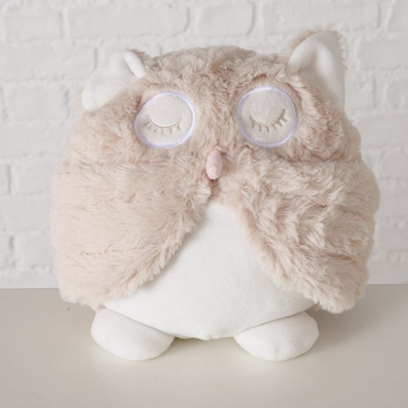 Peluche "Bajana", Chouette en 2 Coloris, H.20cm – Image 3