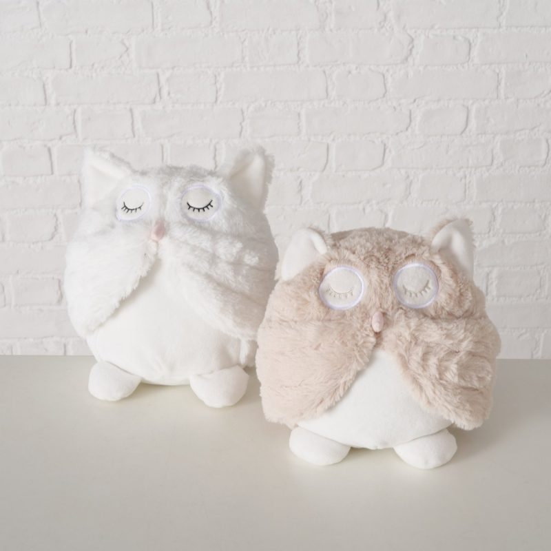 Peluche "Bajana", Chouette en 2 Coloris, H.20cm – Image 8