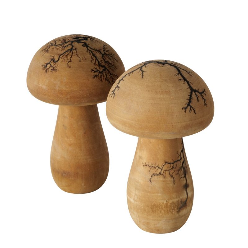 Champignon "Tietje" en Bois Rustik, H.12cm – Image 6