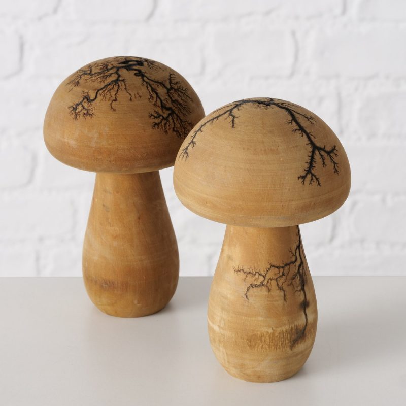 Champignon "Tietje" en Bois Rustik, H.12cm – Image 7