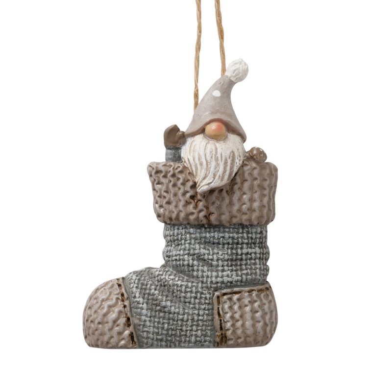 Pendentif "Socky" Chaussette Lutin, en Résine, 2 Modèles au Choix, 8x5cm – Image 5