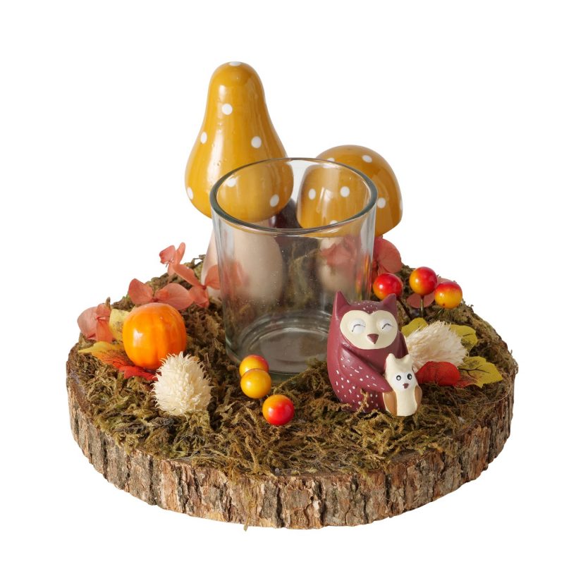 Photophore "Efterar" d'Automne, 2 Modèles au Choix H.12cm – Image 9