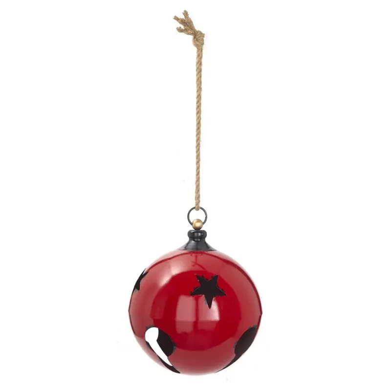 Grelot en Métal Rouge Ø34,3 x H.40,6cm