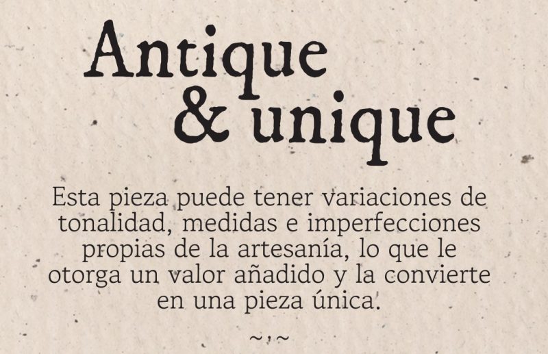 Bougeoir Bois Antique Naturel, Modèle unique et aléatoire, 20x13x8cm – Image 5